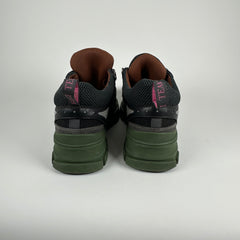 Gucci Green/Black Flashtrek Low-Top Sneakers Size 8.5