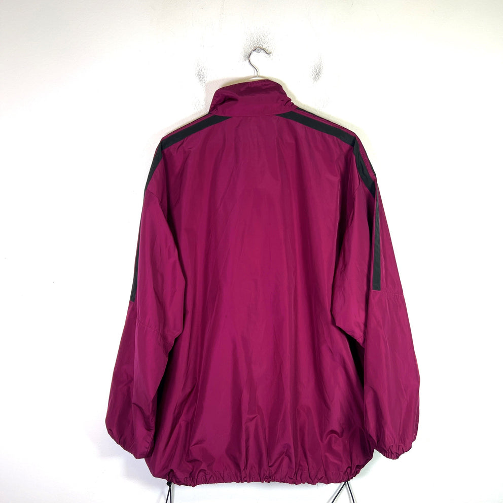 Balenciaga 2019 Logo Nylon Windbreaker Jacket