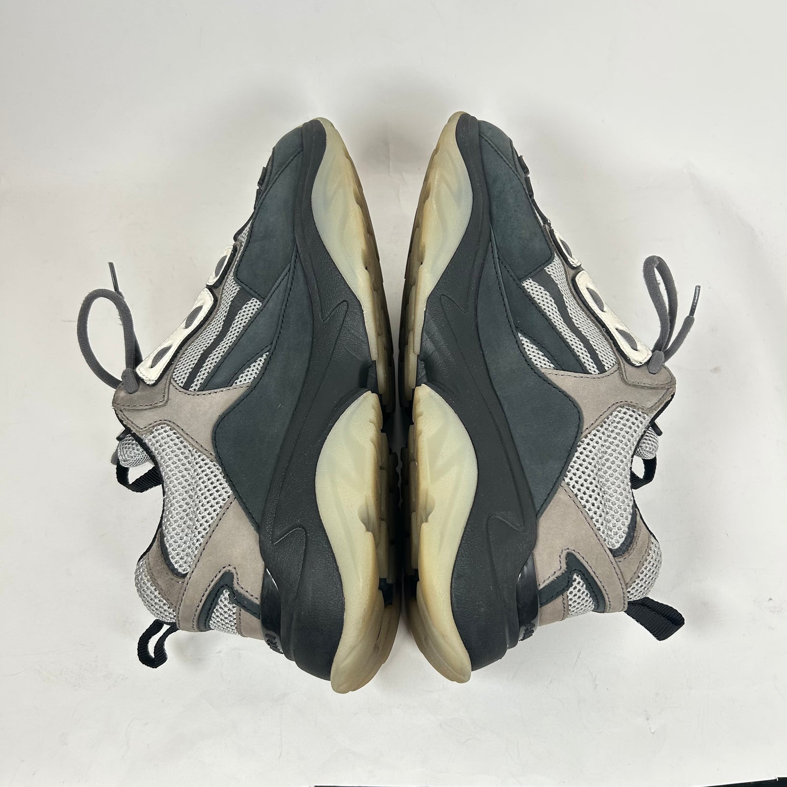 Amiri Black/Grey Bone Runner Size 43