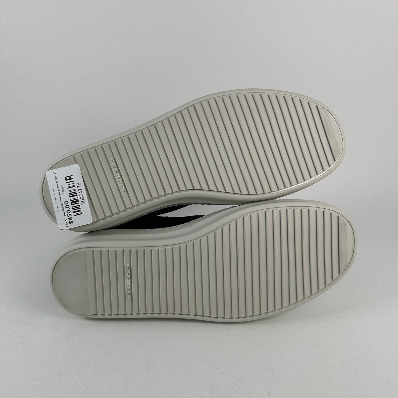 Rick Owens Beatle Chelsea Sneaker Size 43