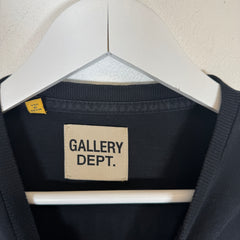 Gallery Dept Black "Stop Being Racist" T-shirt Size S