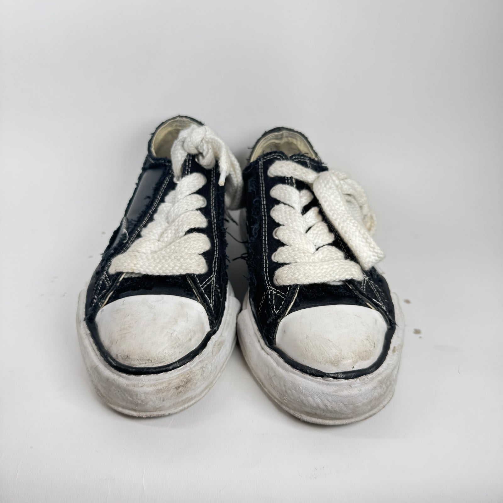 MMY Black Distressed Peterson Sneaker Size 43