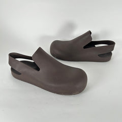 Bottega Veneta Strap Back Rubber Sandal Size 10