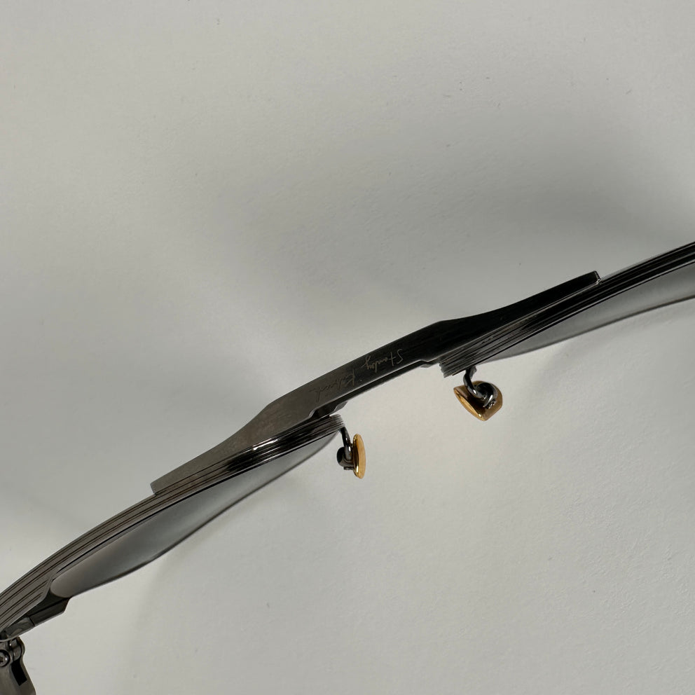 Jacques Marie Mage x Stanley Kubrick 1980 Silver Antique Sunglasses