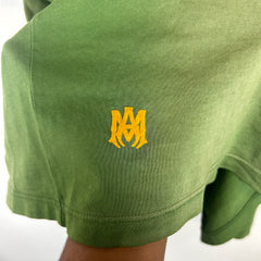 Amiri Green/Yellow Track T-shirt Size L