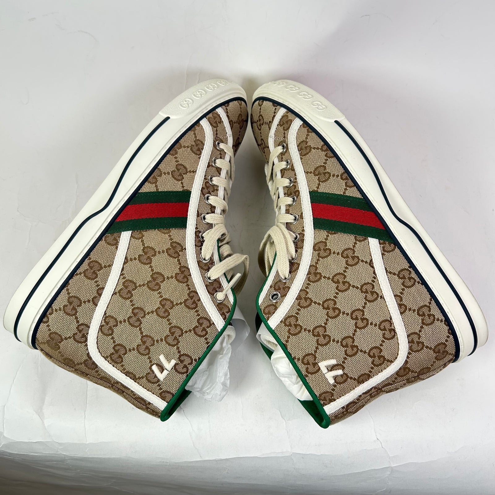 Gucci Tennis 1977 Canvas High-Top Sneakers