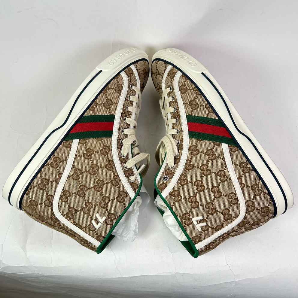 Gucci Tennis 1977 Canvas High-Top Sneakers