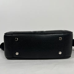 Gucci Black Jumbo GG Medium Messanger Bag