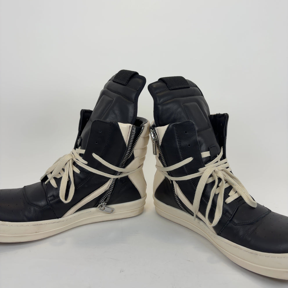 Rick Owens Geobasket Hightop Sneakers