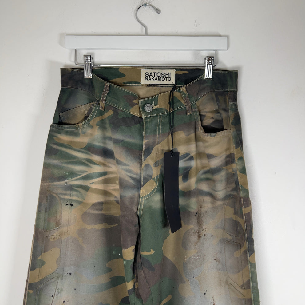 Satoshi Nakamoto Enduro Padded Camo Pants