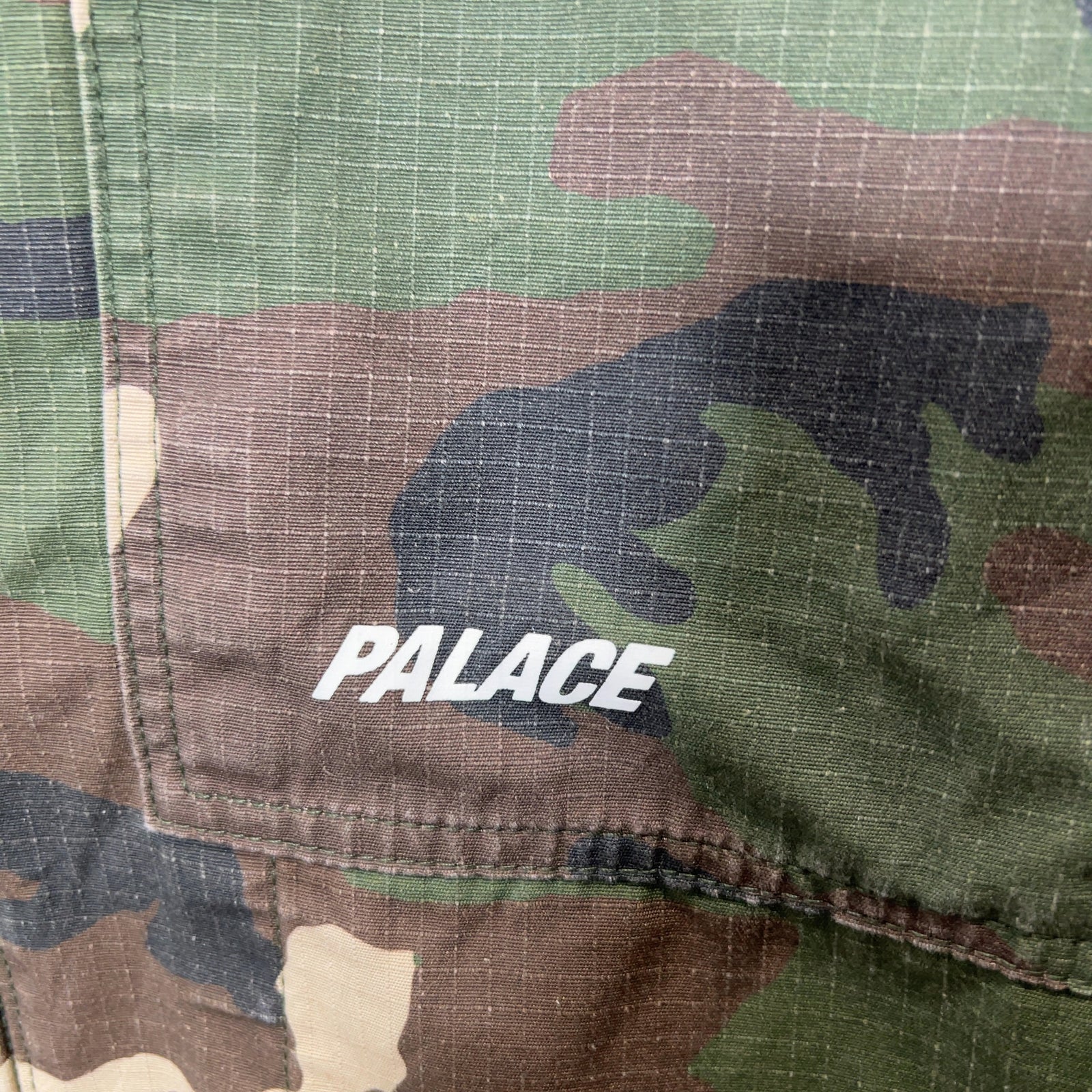 Palace Ripstop Camo Cargo Jackets Size L