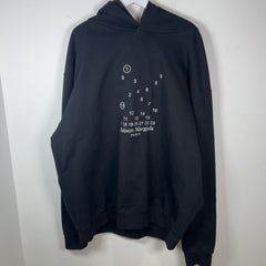 Maison Margiela Oversized Number Logo Hoodie