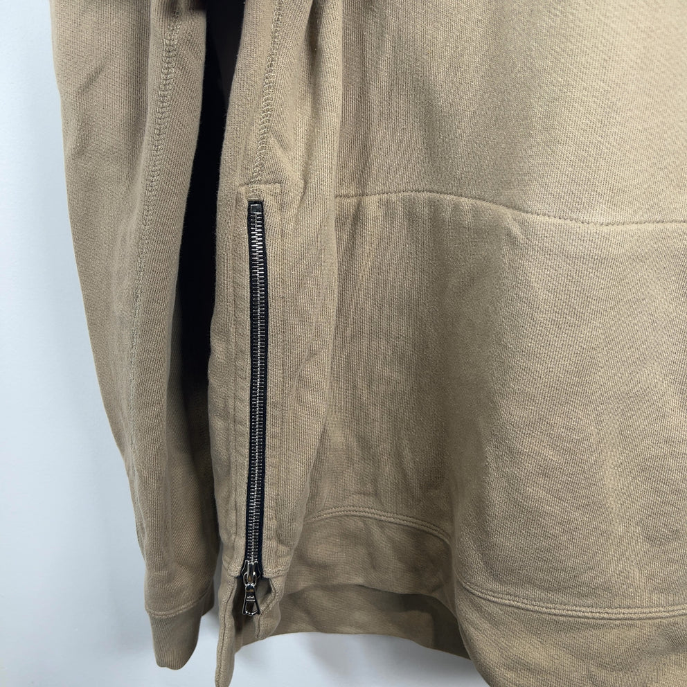 John Elliott Side Zip-Up Hoodie