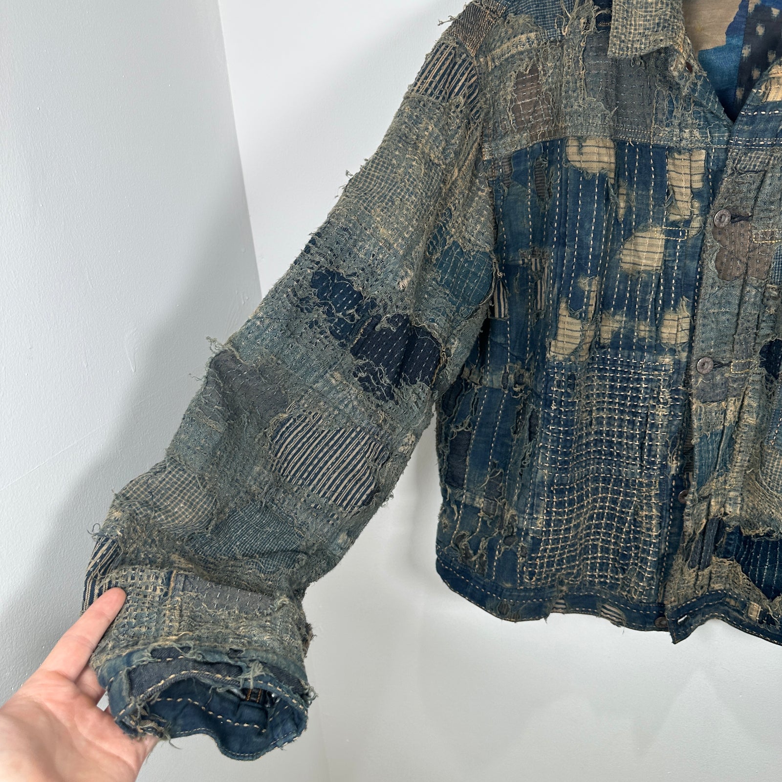 Kapital Boro Denim Jacket Size 5