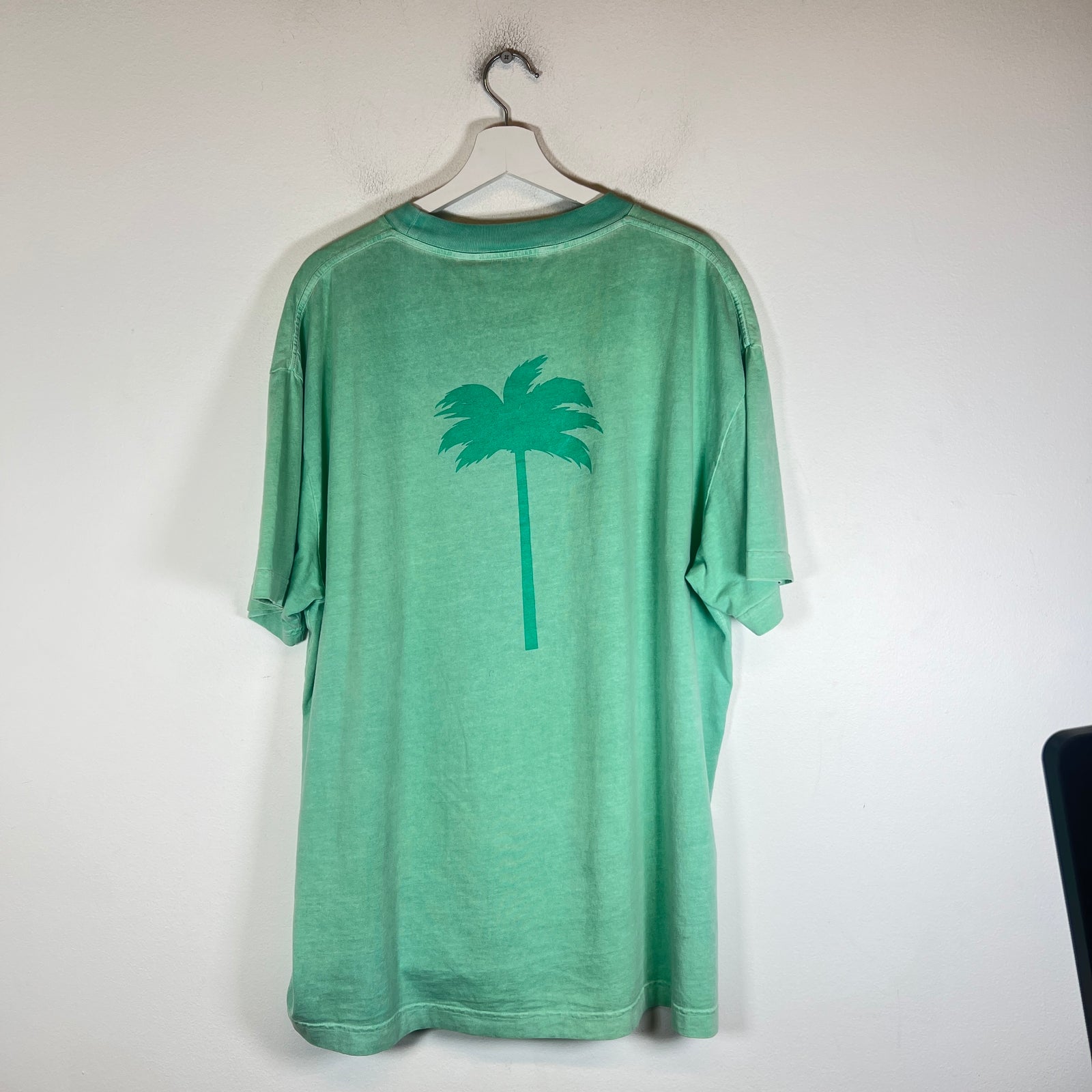 Palm Angels Mint Palm Tree Patch T-Shirt Size XXL