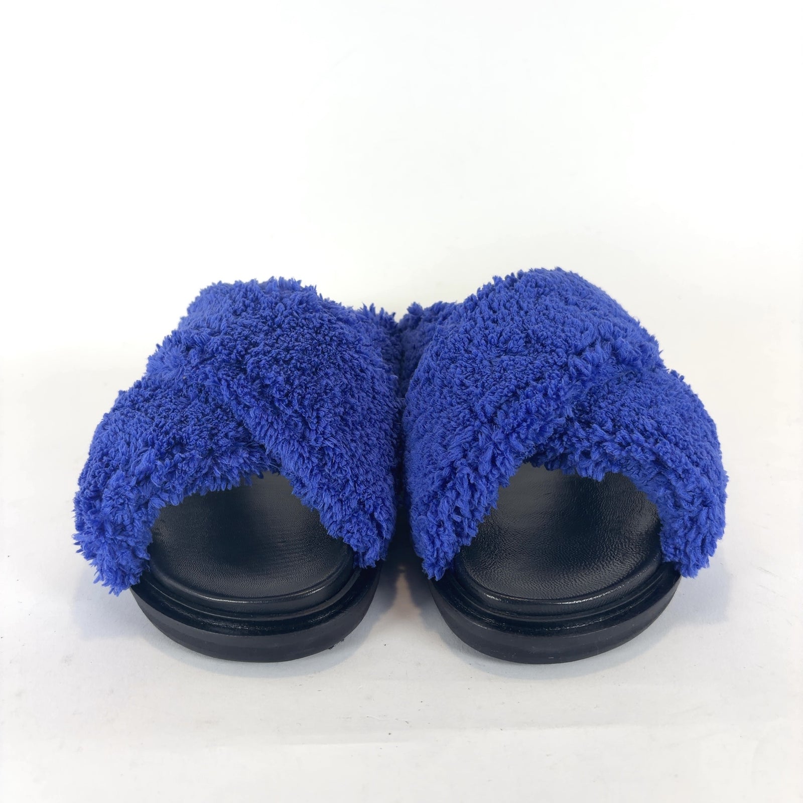 Marni Fussbet Terry Cloth Strap Sandals