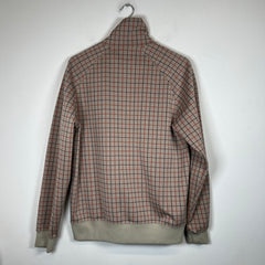 Needles Beige Plaid Track Jacket Size M
