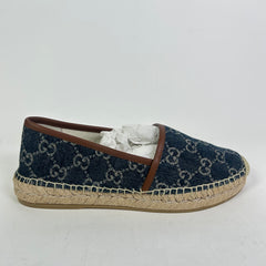 Gucci Blue Denim GG Espadrilles