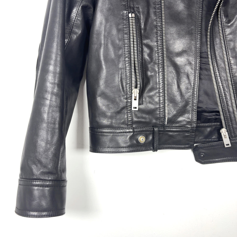 Maison Margiela SS16 Biker Moto Leather Jacket