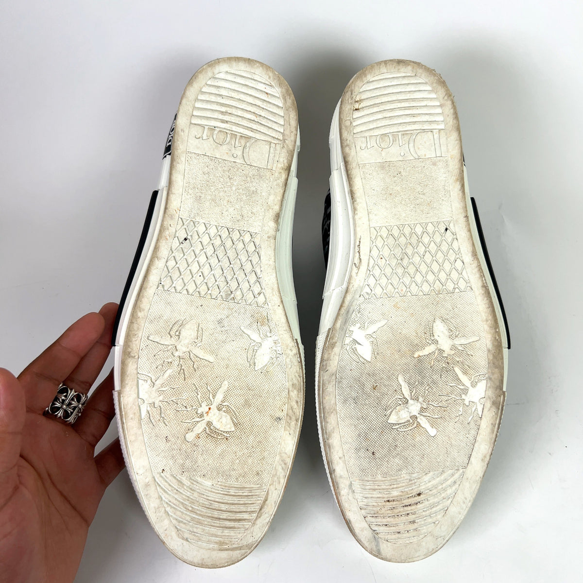 Dior B23 Oblique High-Top Sneakers