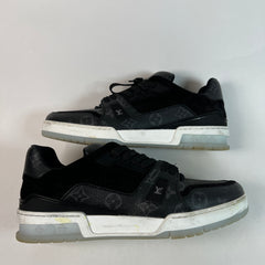 Louis Vuitton Black Monogram Trainers Sz LV8