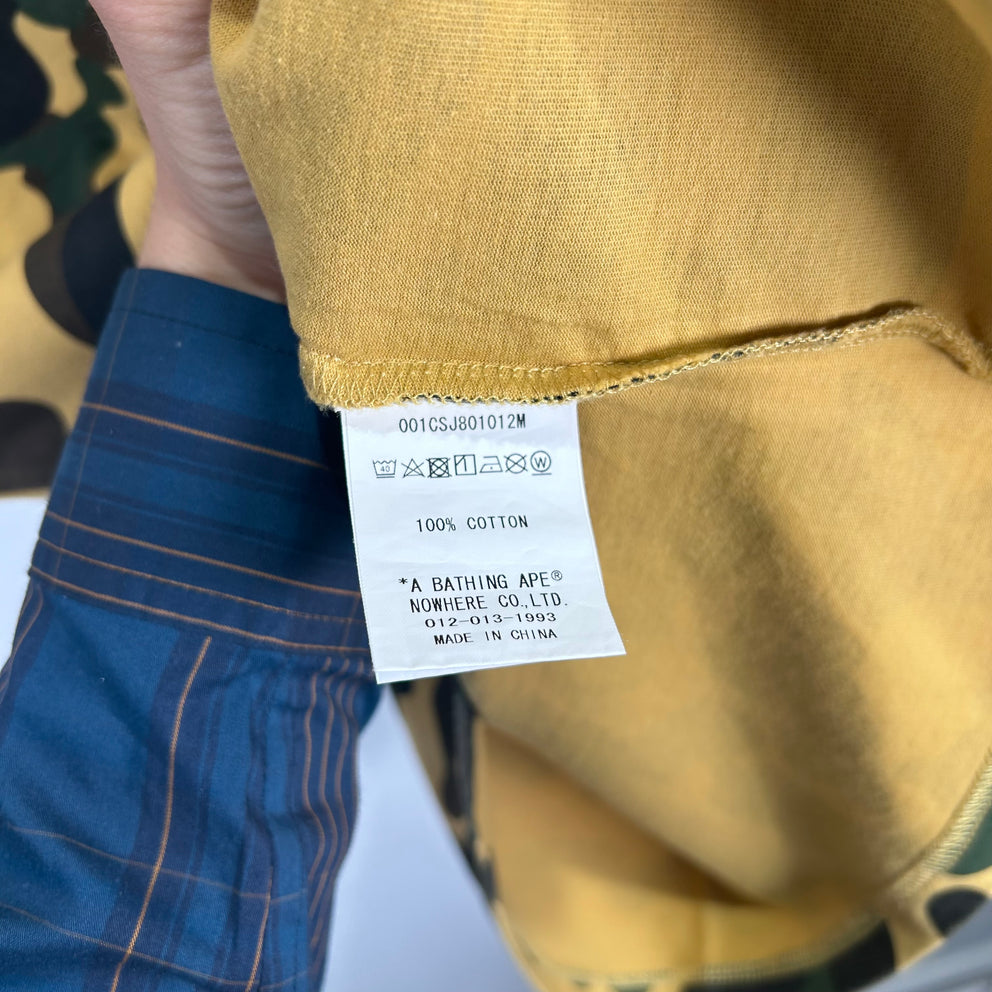 Bape Camo Head Logo T-Shirt Size XXL