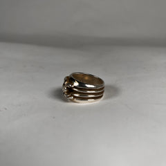 Chrome Hearts Dagger Heart Ring Size 9.5