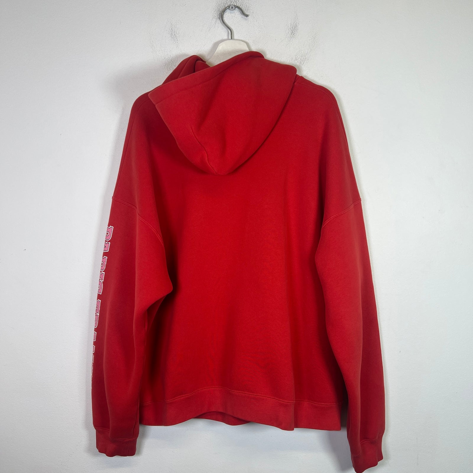 Balenciaga Red Maison Fondee 1917 Wide Fit Hoodie Size 2
