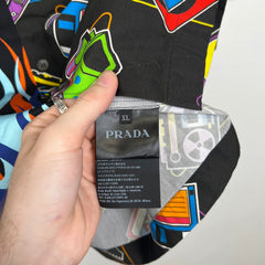 Prada Double Match Shirt Flame & Records Size XL