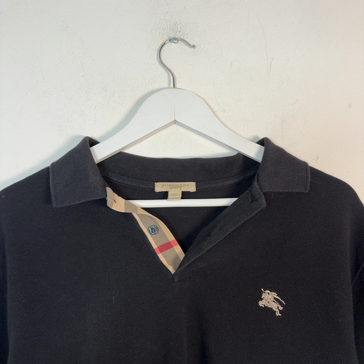 Burberry Equestrian Logo Polo