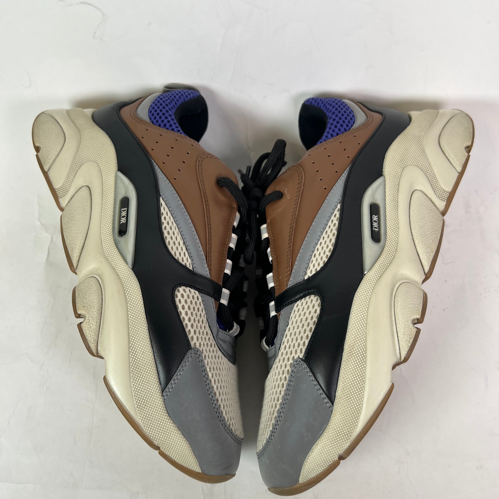 Dior B22 Brown/Violet Sneaker Size 44