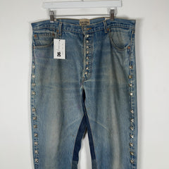 Gallery Dept Studded Rodman LA Flare Jeans Size 34