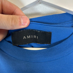 Amiri Blue MA Core Logo T-Shirt Size S
