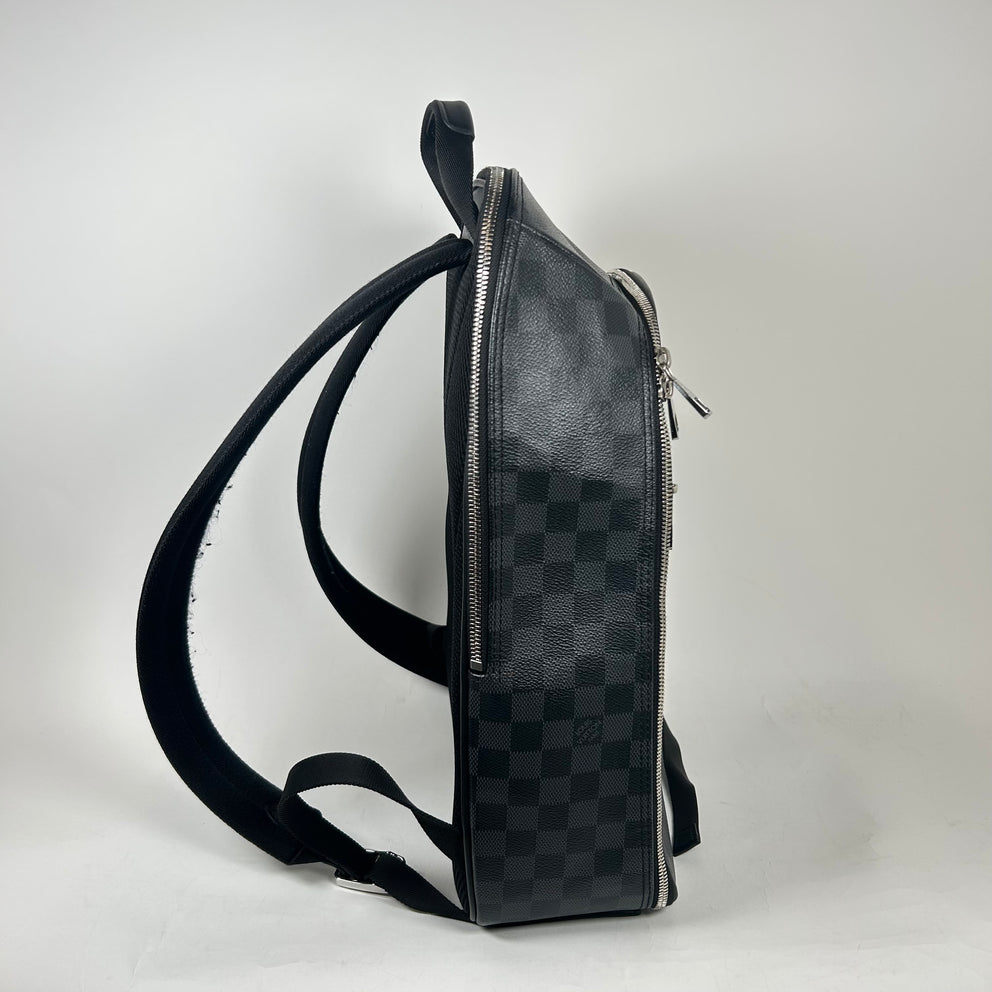 Louis Vuitton Black Damier Michael Backpack