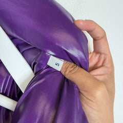 Moncler Purple Tibb Down Vest Size 5