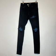 Amiri MX1 Black/Cobalt Patch Size 30