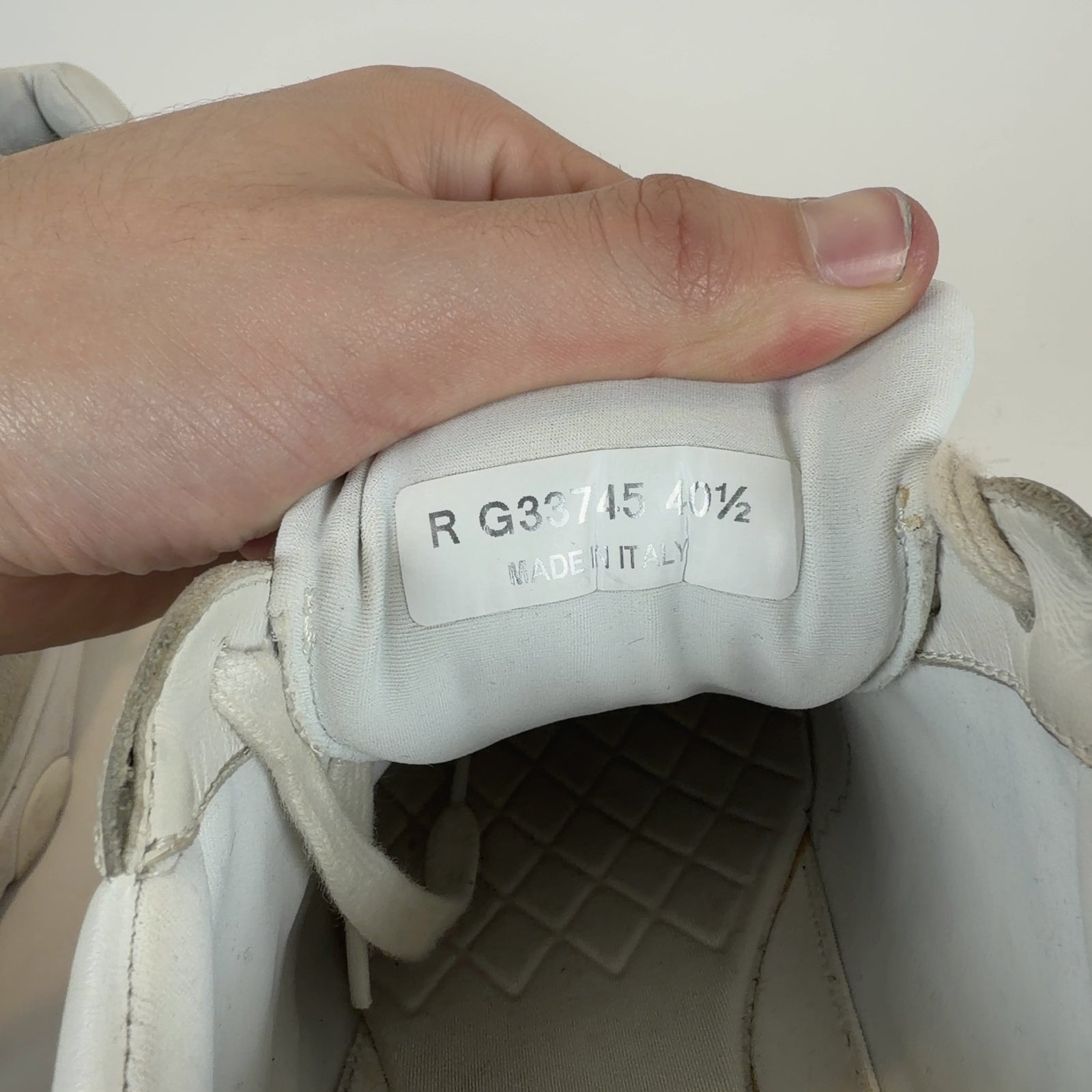 Chanel White Interlocking C Trainers