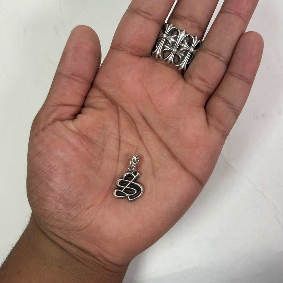 Chrome Hearts Alphabet Initial "S" Charm Pendant