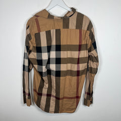 Burberry Brit Check LS Button Up Sz XL