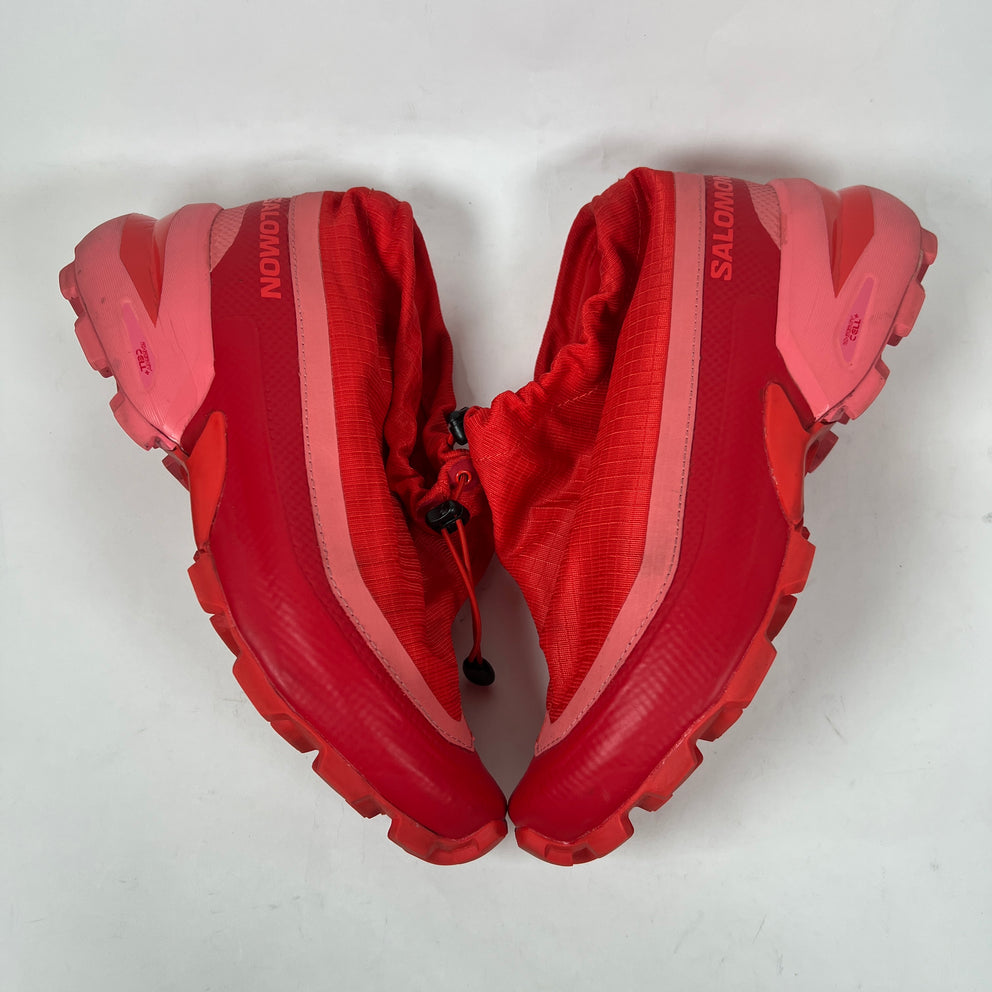Maison Margiela MM6 x Salomon Pink Cross Low Sneakers Size 42