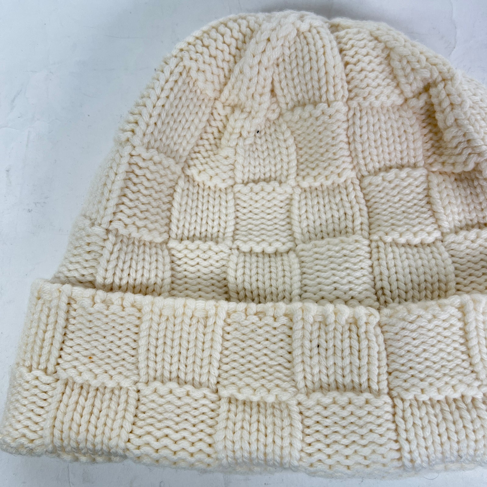 Louis Vuitton Wool Damier Snug Beanie