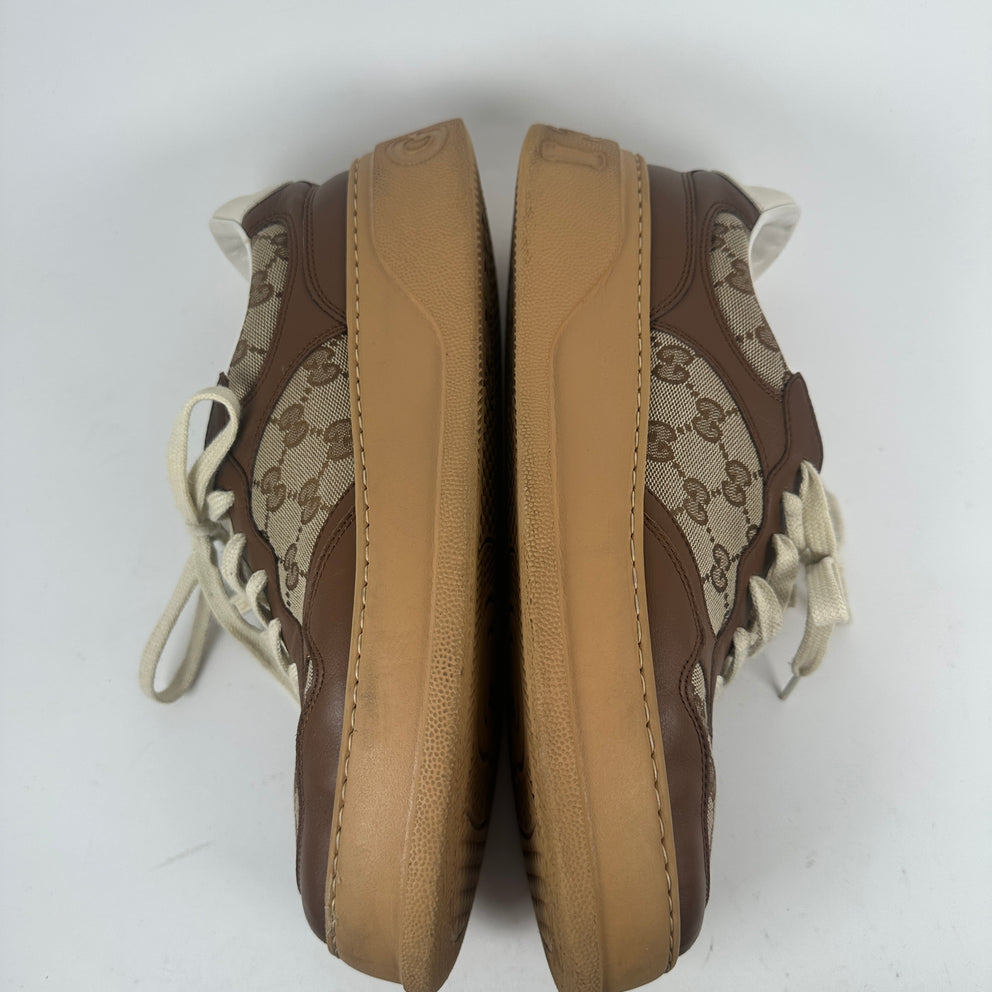 Gucci Brown GG Chunky Sneaker Size 9.5