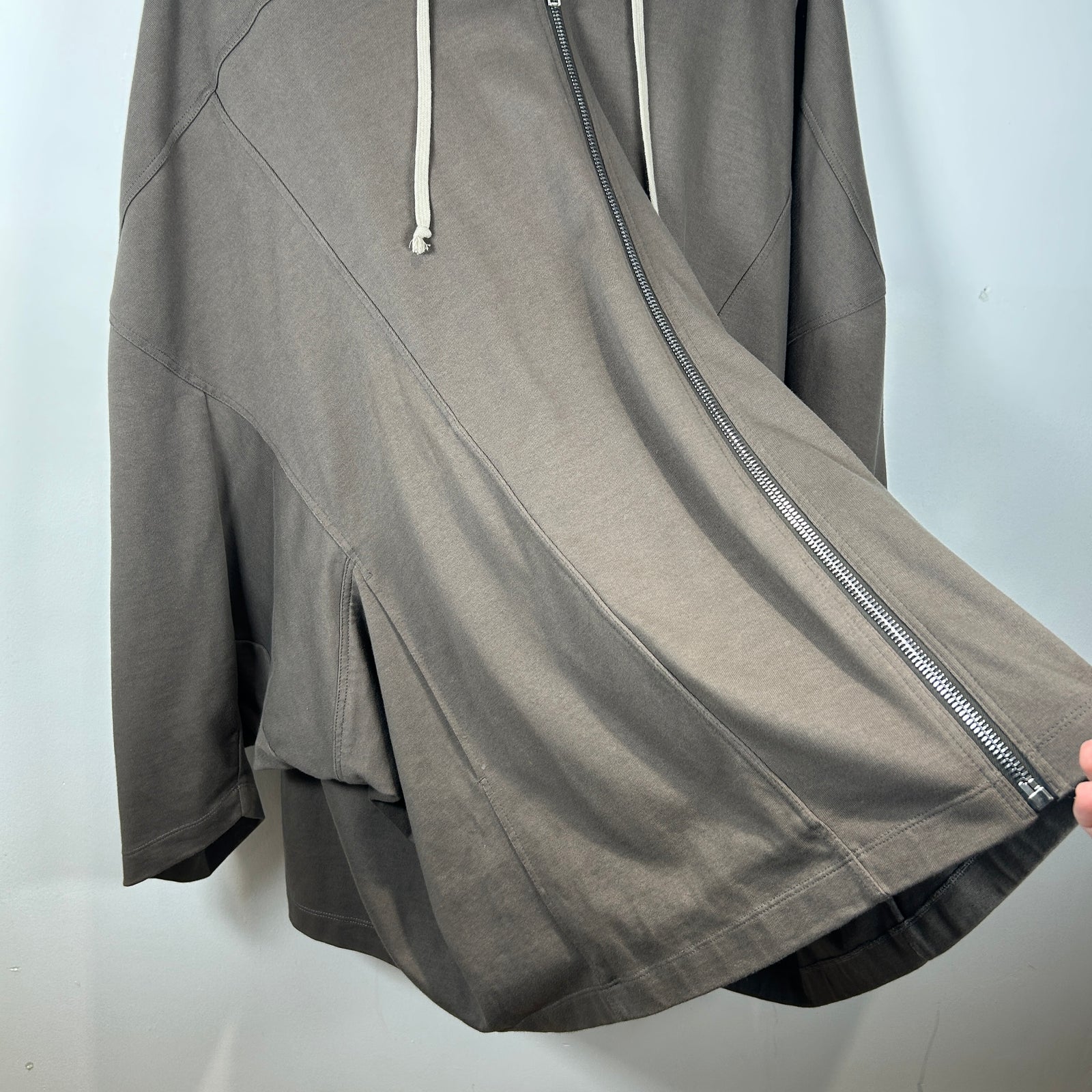 Rick Owens EDFU SS23 Oversized Dust Hoodie Size XXL