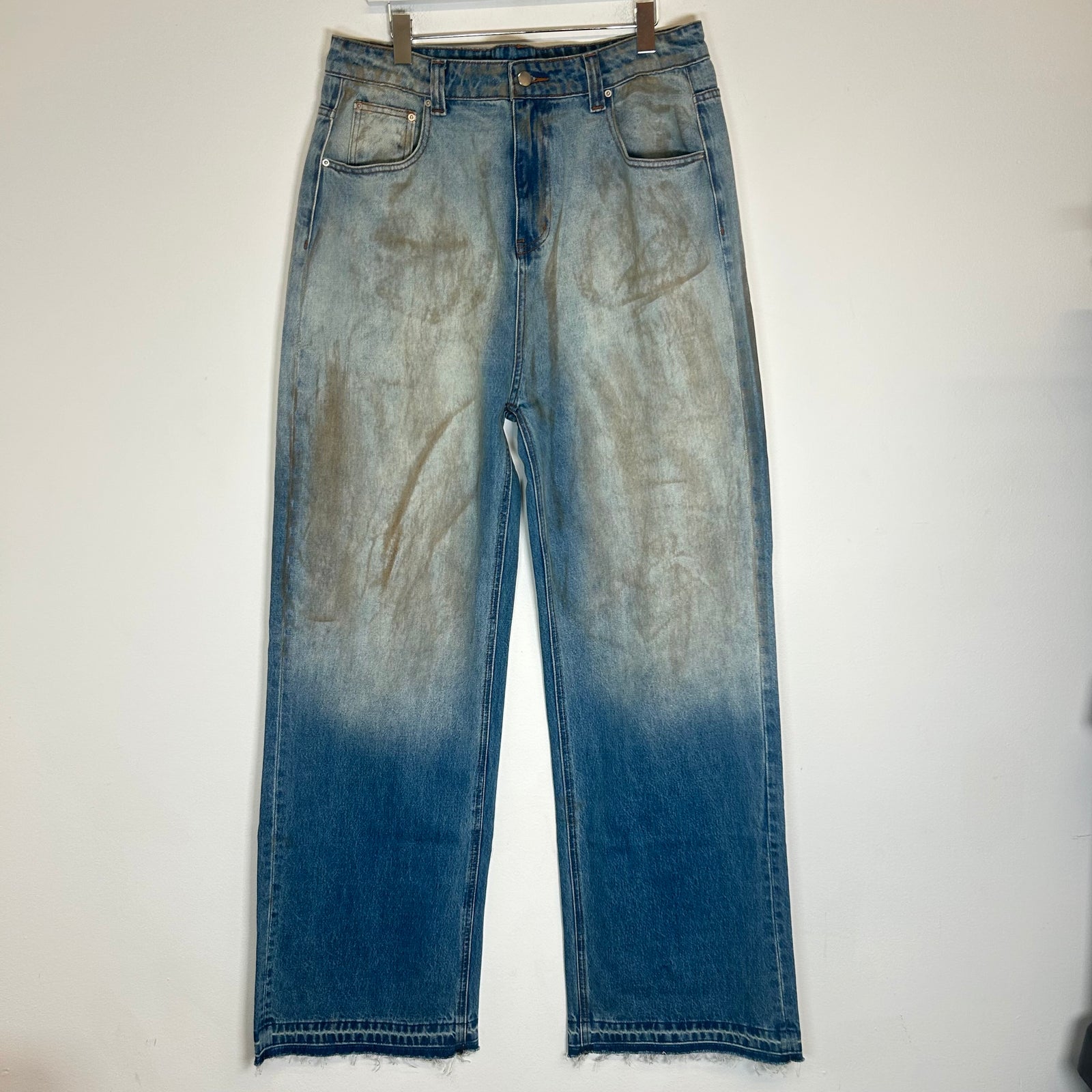 Vuoto 'Road Rash' Denim Jeans Size 36