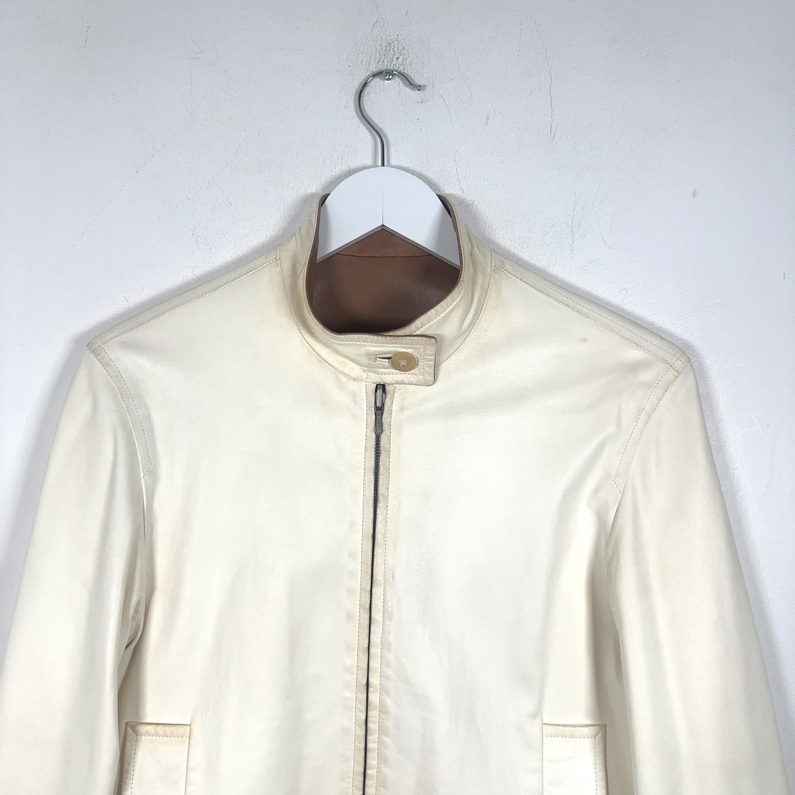 Hermes Reversible Lambskin Leather Jacket