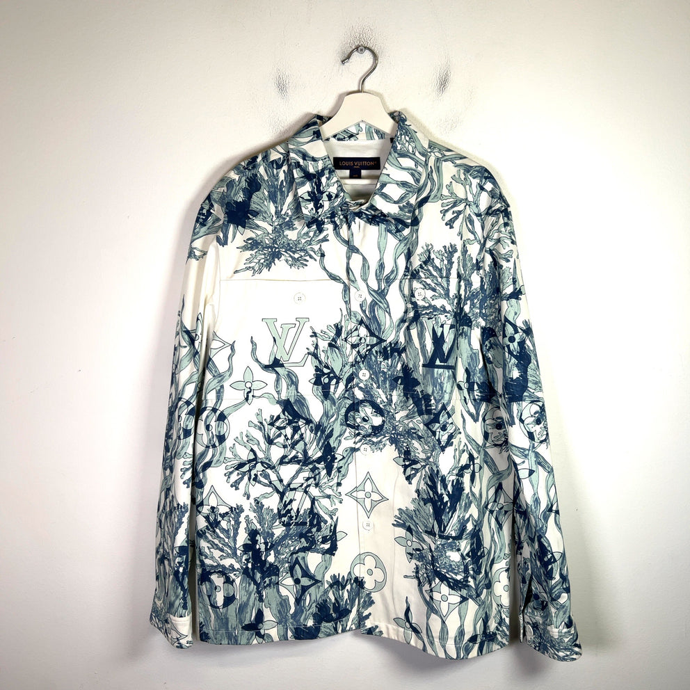 Louis Vuitton FW23 Coral Reef Monogram Shirt