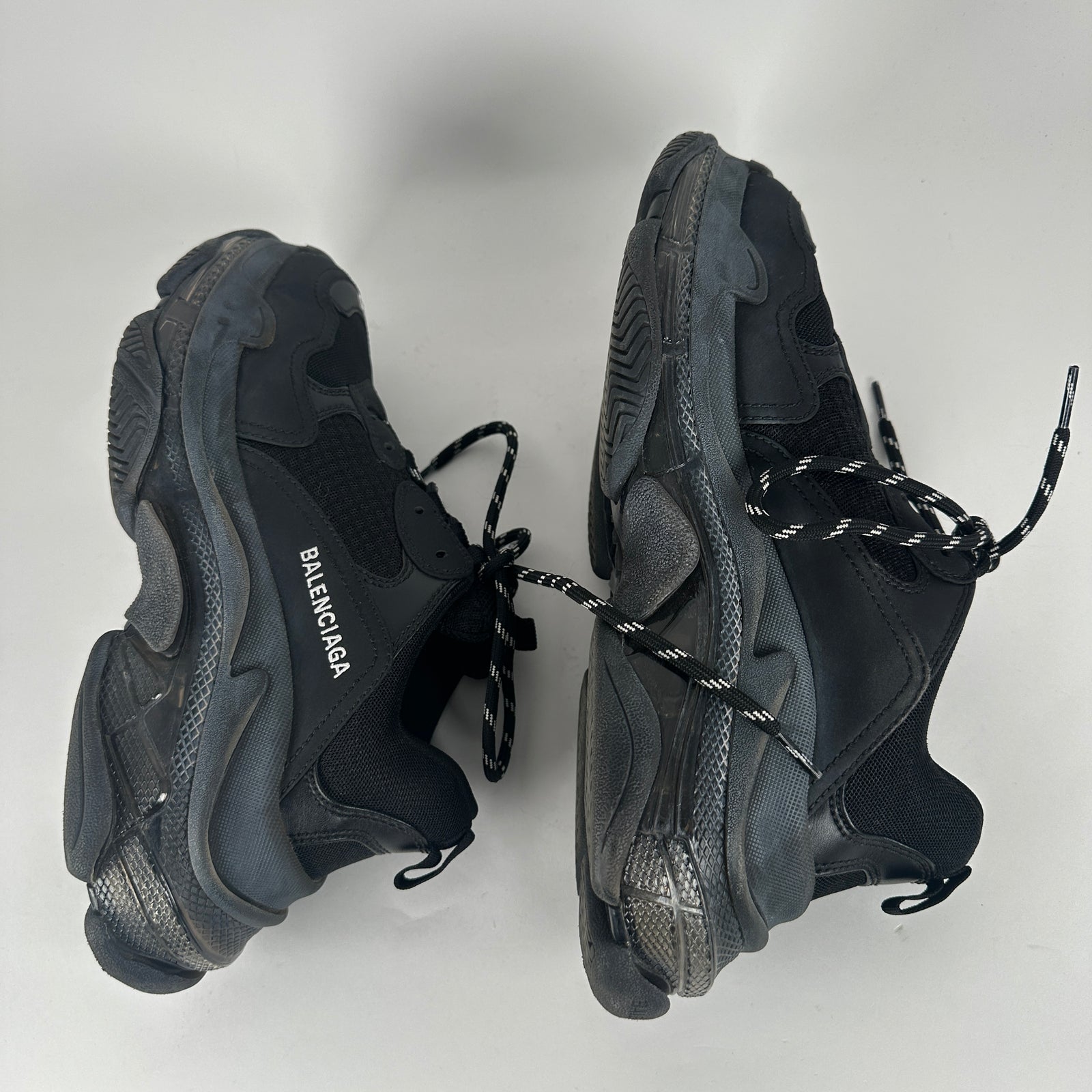 Balenciaga Triple Black Triple S Sneaker Size 7