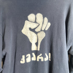 Vetements SS19 Georgian Fist Cutout Hoodie