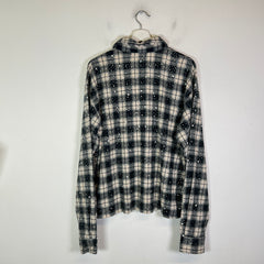 Vale 'Starlight' Rhinestone Flannel Shirt