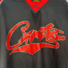 Corteiz Street League Red Jersey T-Shirt